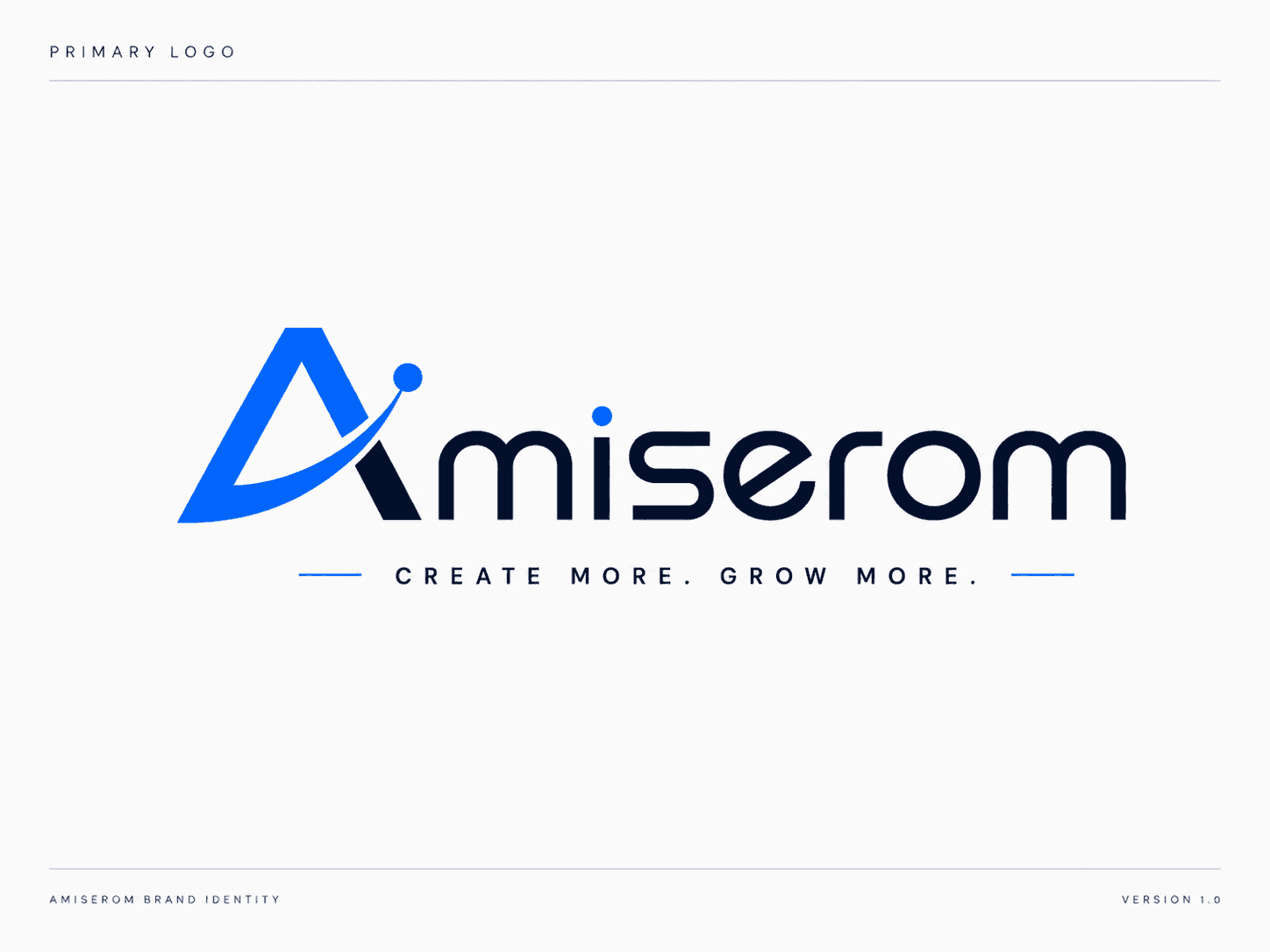 Amiserom primary logo